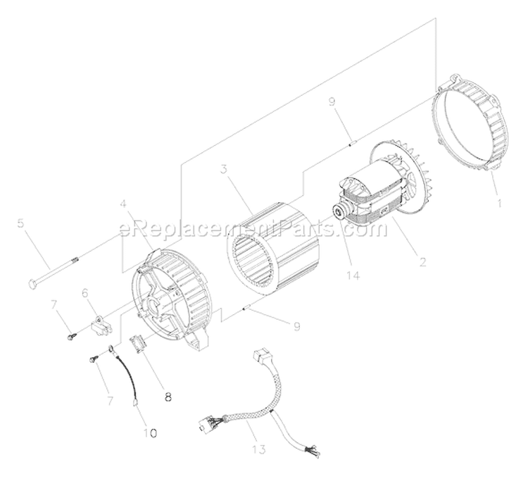 Page A Diagram and Parts List for 1655-3  Briggs and Stratton Generator